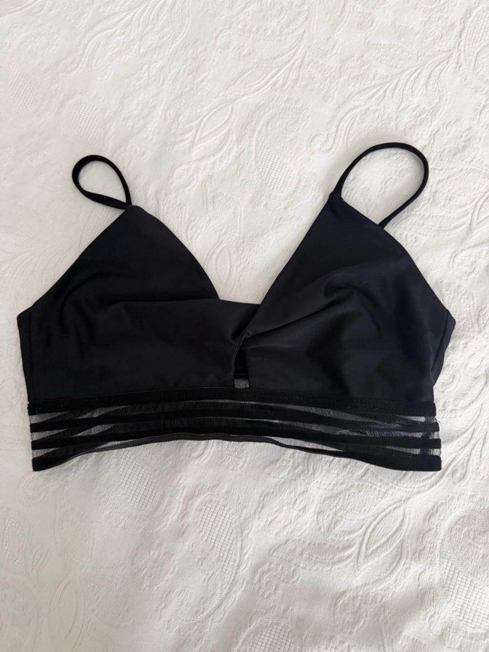Onzie Black Tagged Activewear Top